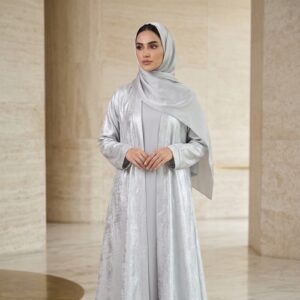 kaftan abaya white